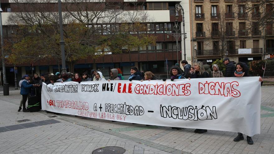 Especialistas de Apoyo Educativo reclaman &quot;estabilidad y condiciones laborales dignas&quot; en Navarra