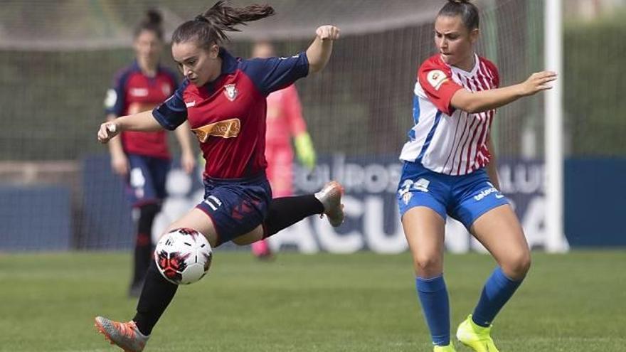 Sara Carrillo, jugadora de Osasuna Femenino