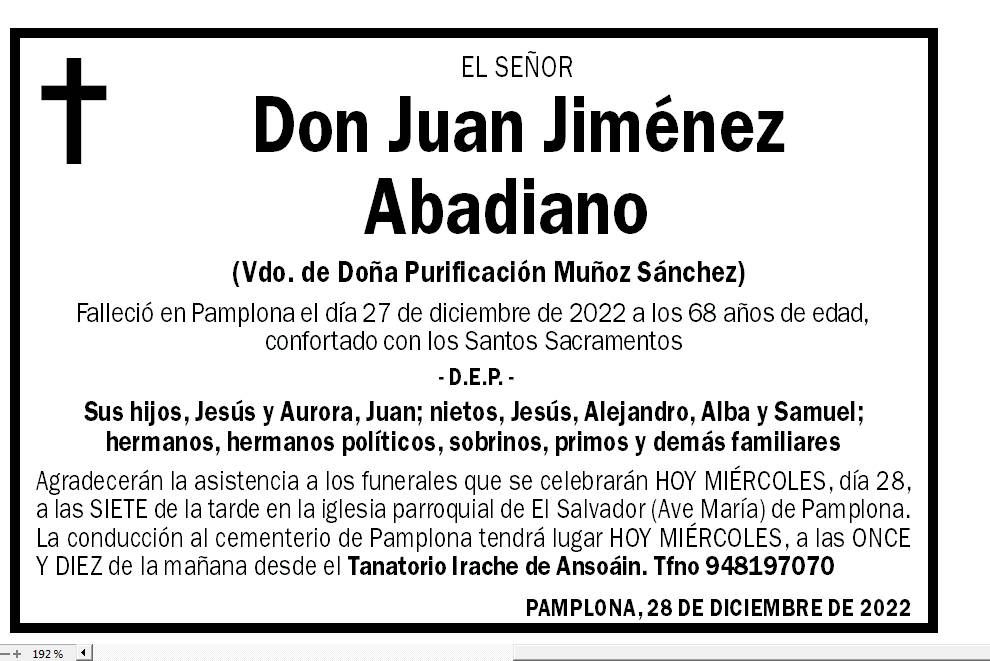 Juan Jiménez Abadiano