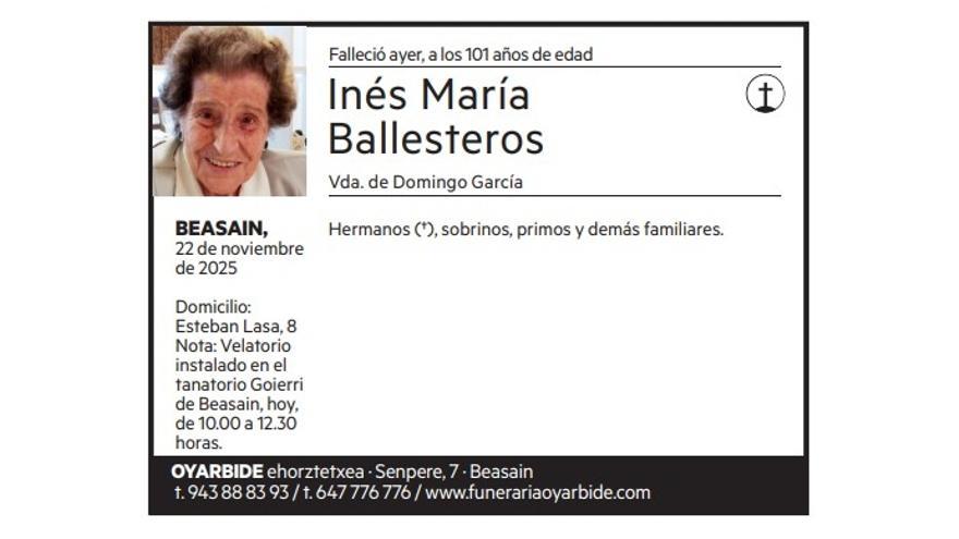 Inés María Ballesteros