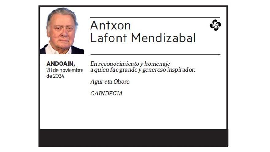 ANTTON LAFONT MENDIZABAL