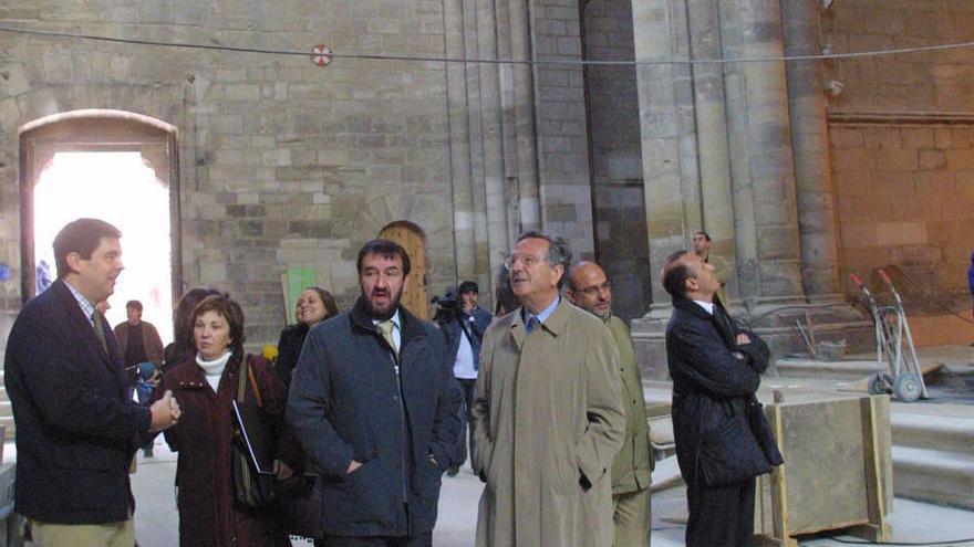 Casado y Corpas visitan la catedral de Tudela.