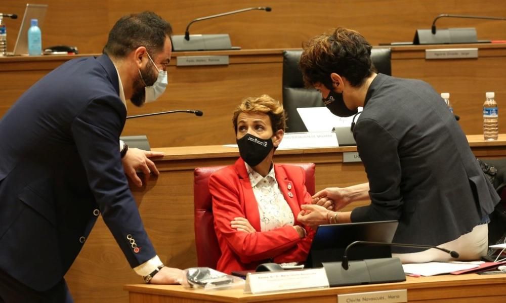 Pleno del Parlamento de Navarra (22-04-2021)