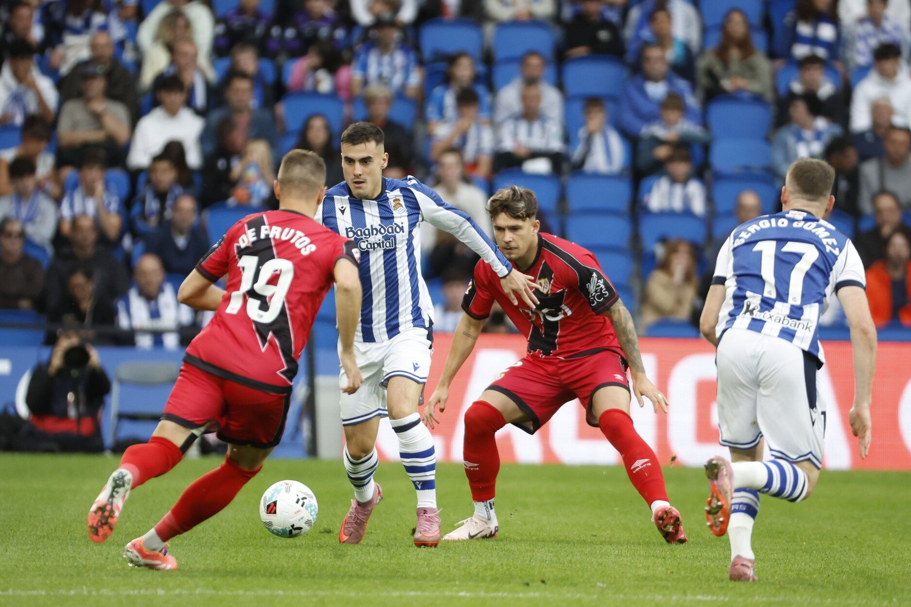 Las mejores imágenes del Real Sociedad - Rayo Vallecano