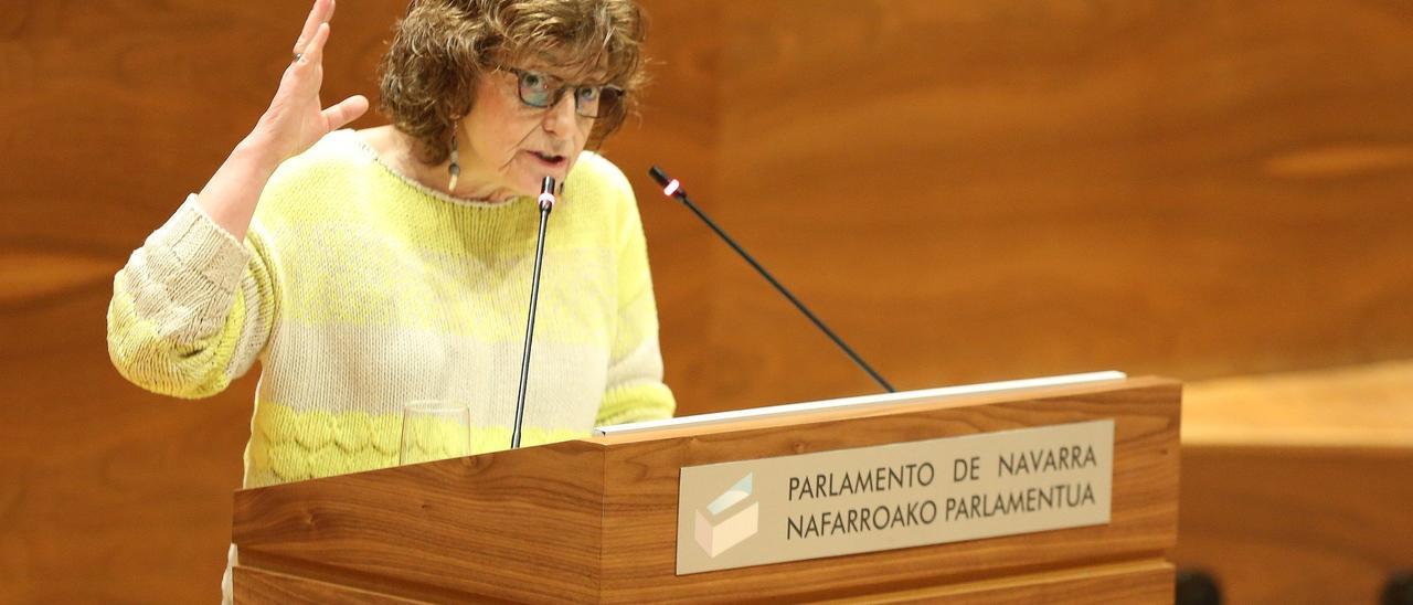 Fotos del pleno del Parlamento de Navarra (jueves 30 de abril de 2026)