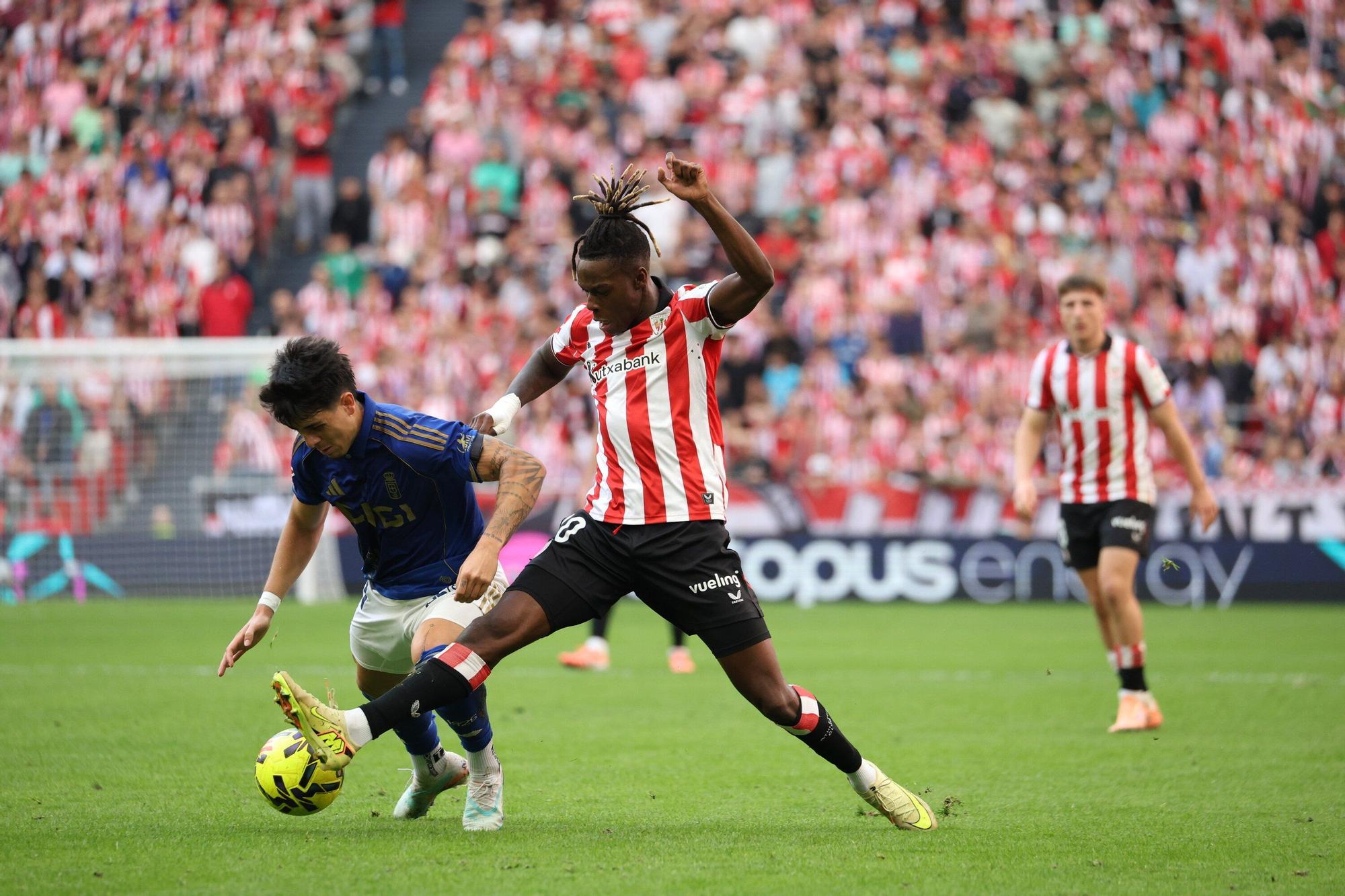 Athletic-Real Oviedo, en imágenes