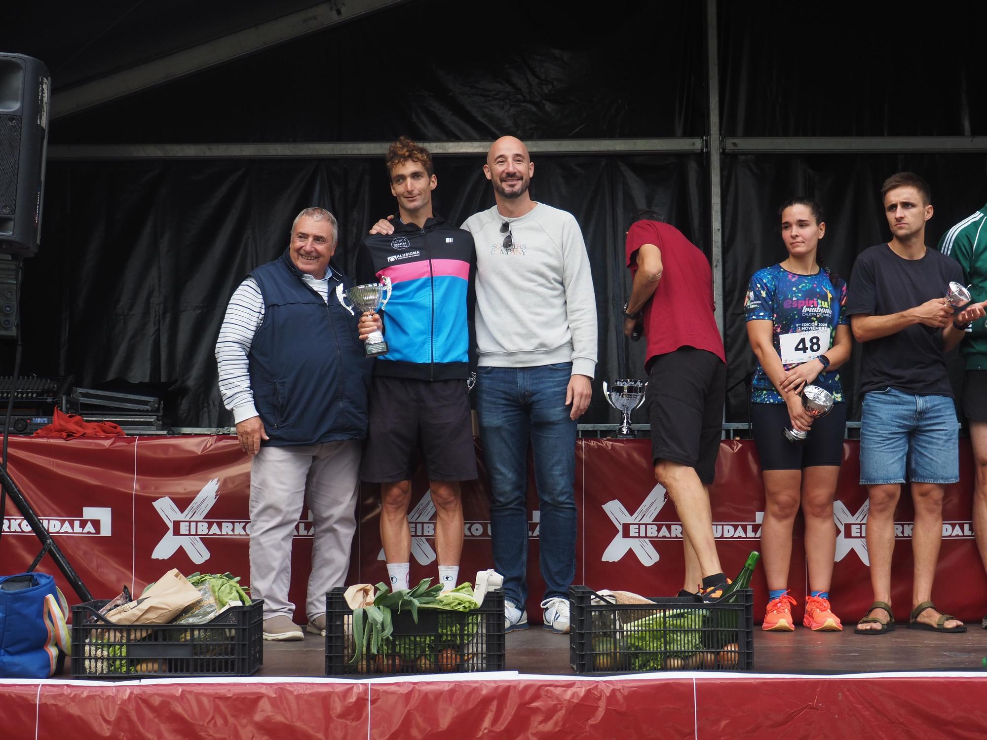 Pello Osoro y Patri Amundarain, los más rápidos en la dura ascensión de Eibar a Arrate