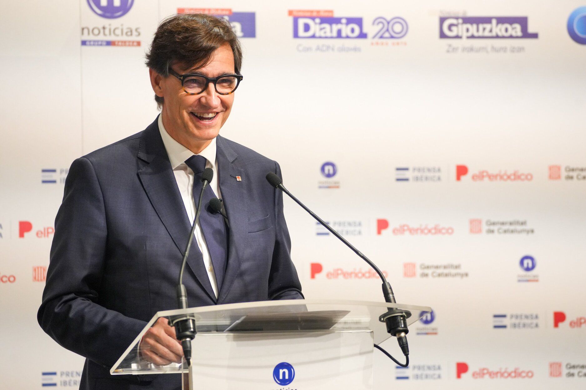 En imágenes: Foro "Prosperidad Compartida" en Gasteiz con Salvador Illa