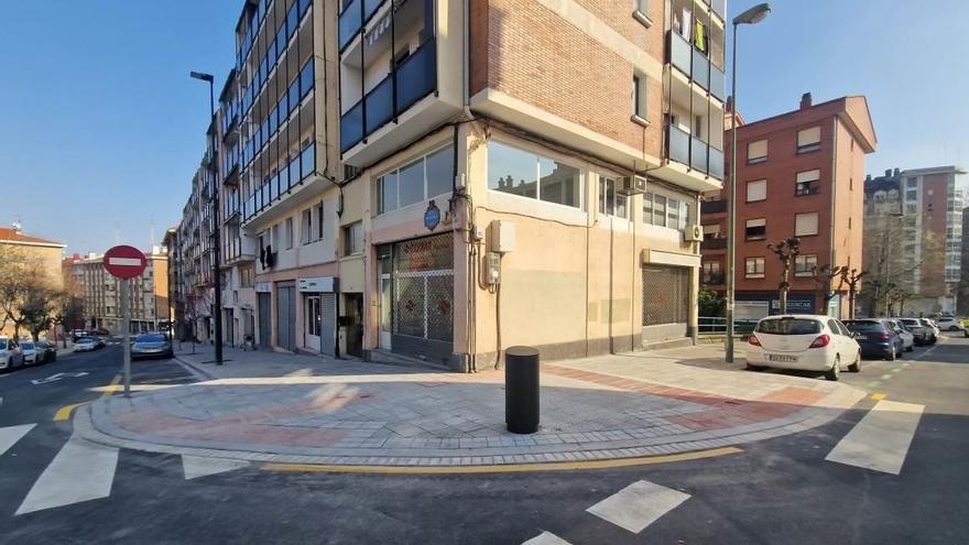 Udalak Eretza Mendiaren kaleko espaloiak zabaltzeko obra bukatu du