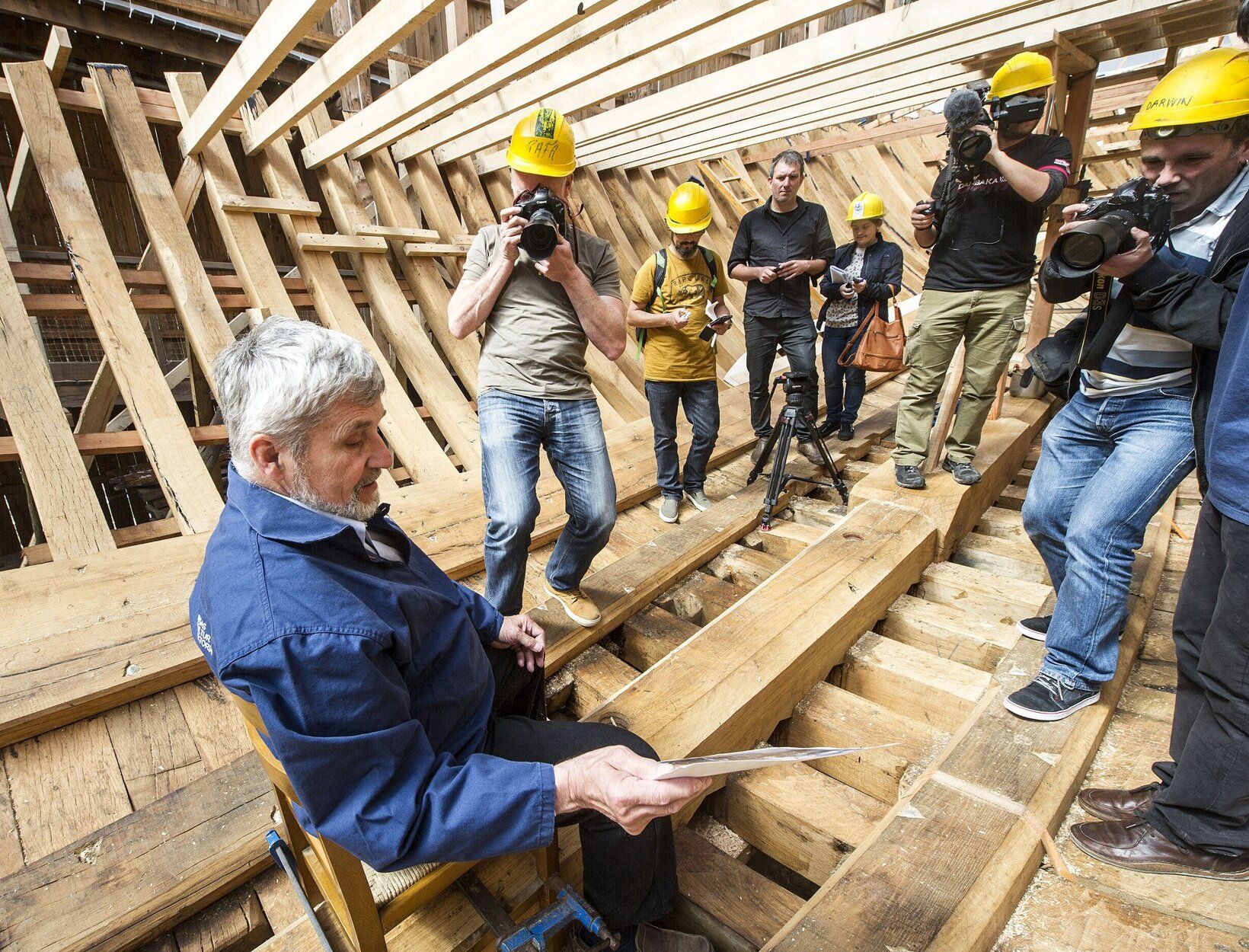 2015-5-18. Robert Grenier, director de la investigación arqueológica del pecio de la nao San Juan