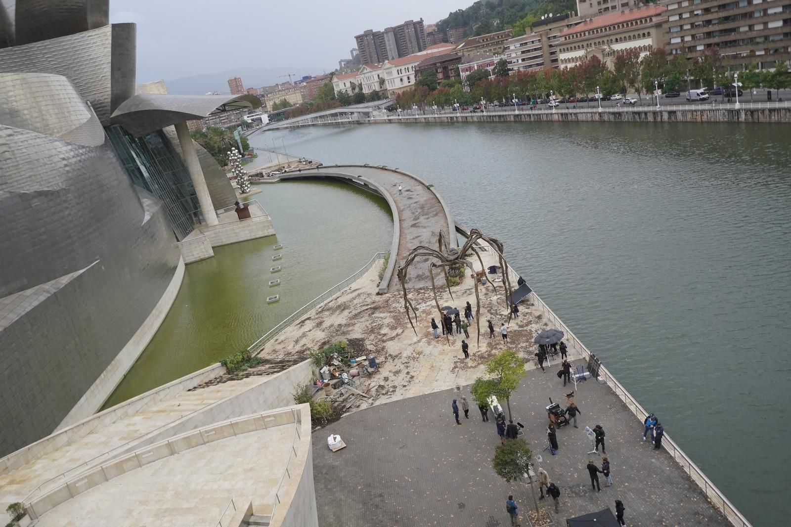 En imágenes: rodaje de 'The Walking Dead' en Bilbao
