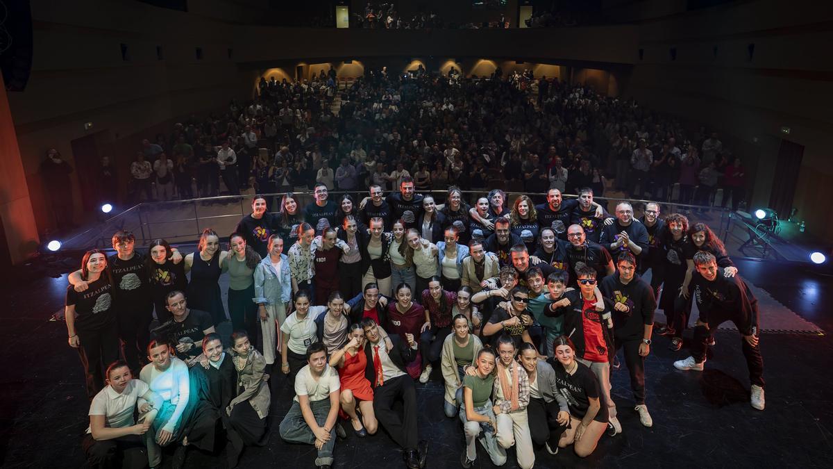 Equipo del musical.