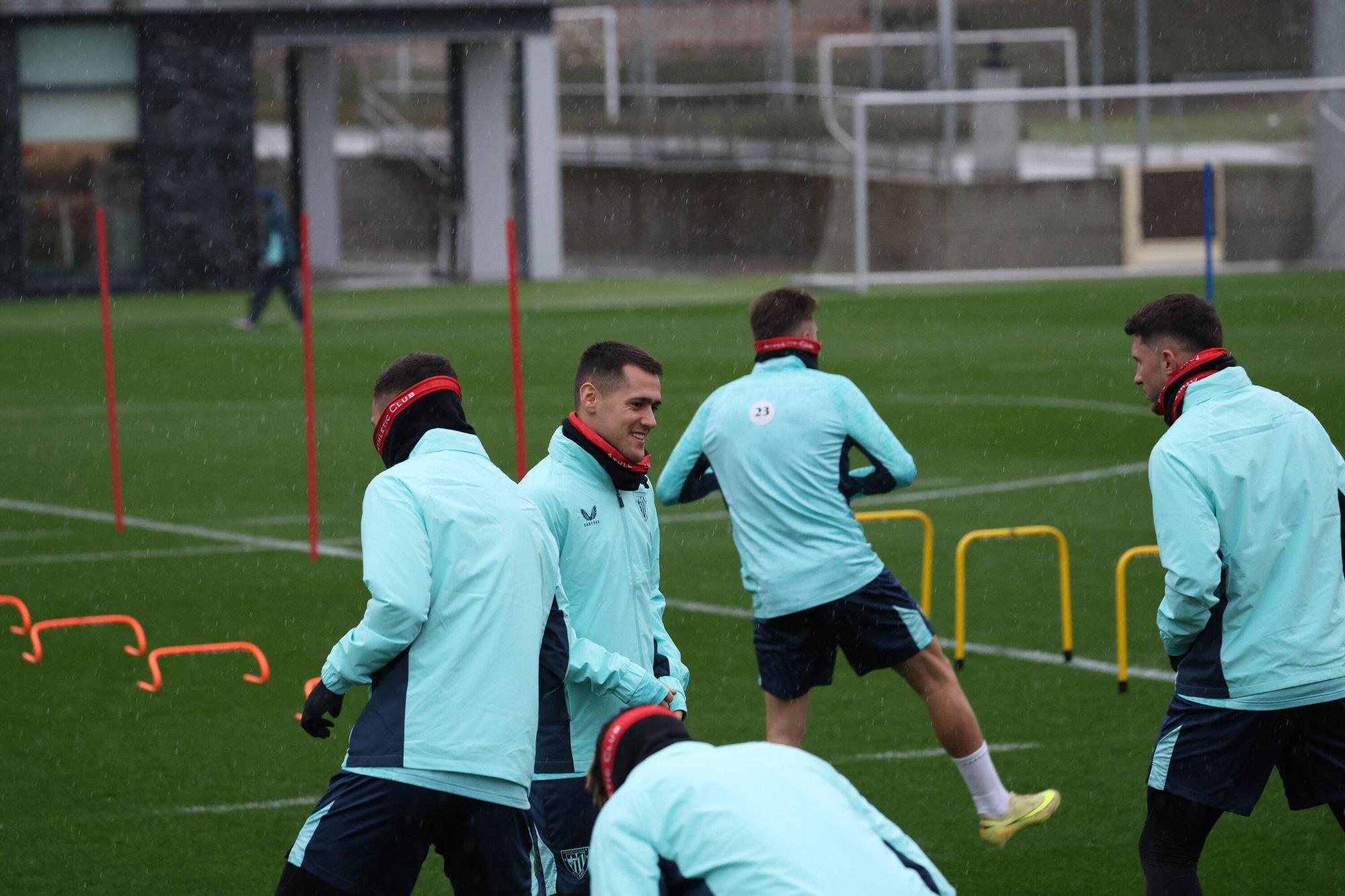 Entrenamiento del Athletic en Lezama