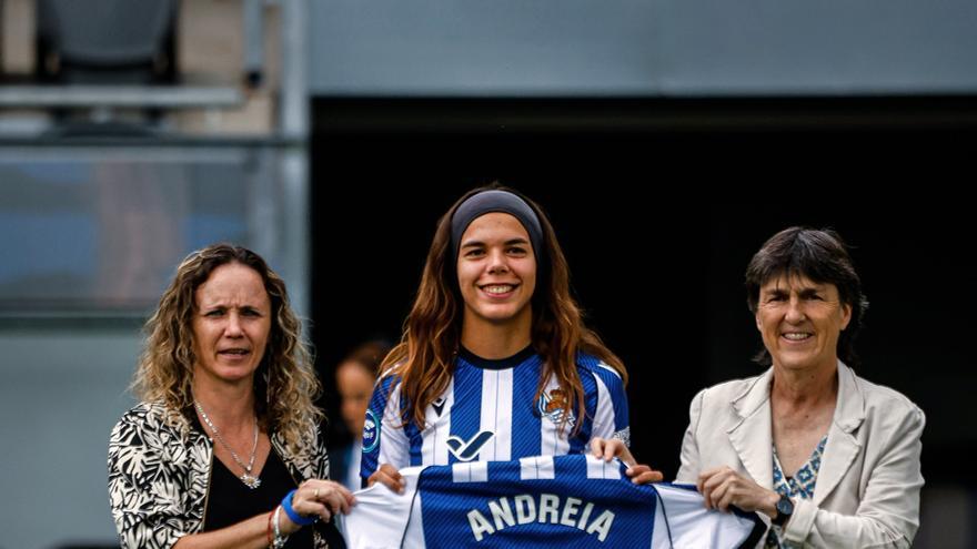 Andreia Jacinto: “Cada partido que he jugado con la Real ha sido especial”