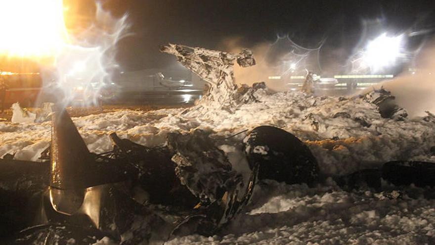 Los primeros indicios apuntan a un fallo técnico en el accidente de avión con 52 muertos en Rusia
