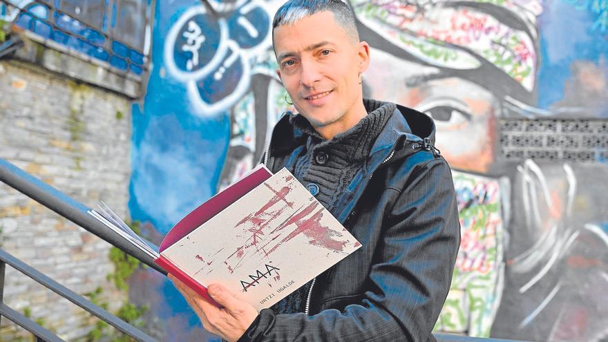 “Opari intimotik auzoterapia edo autoterapiarako bidean eta jolasean dago lan hau”