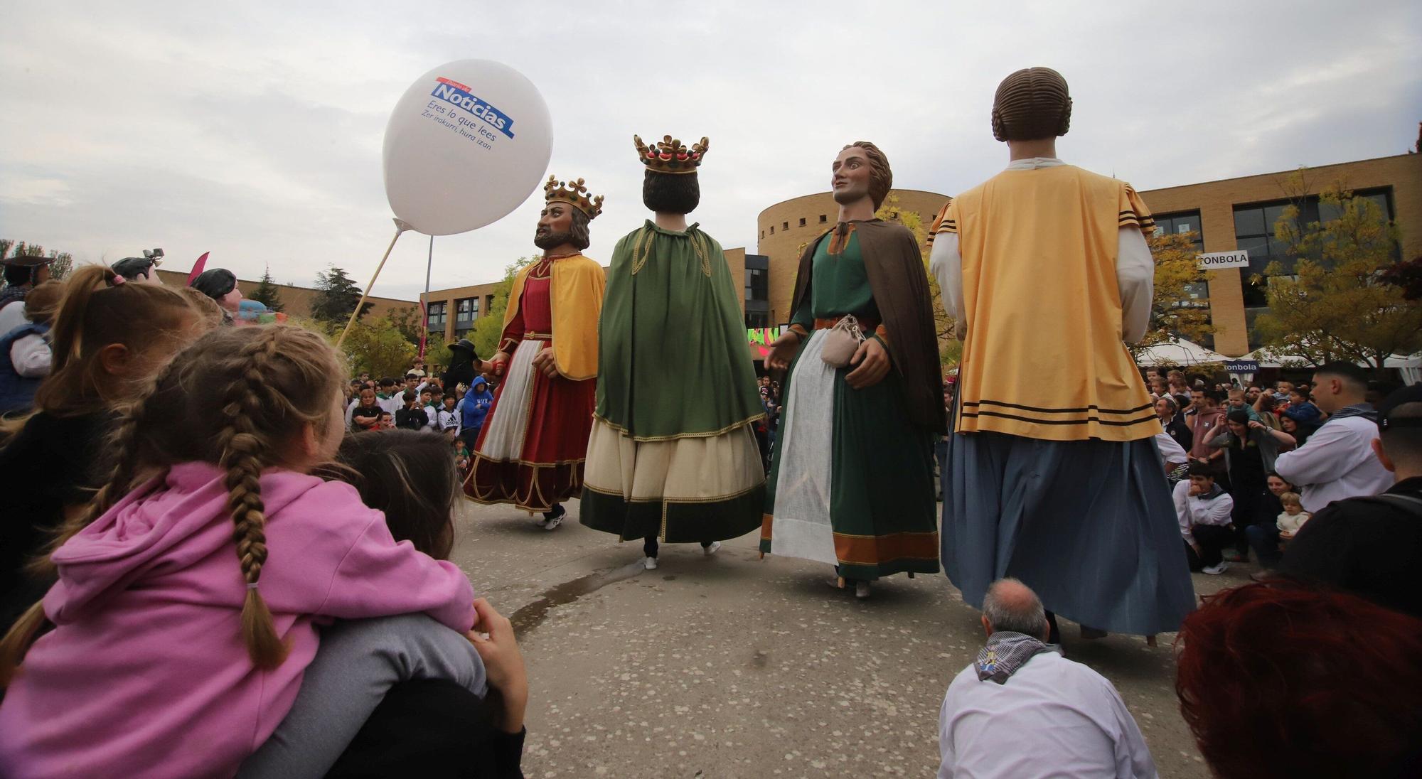 Fotos: Nafarroa Oinez 2025 en la ikastola Paz de Ziganda de Villava - Atarrabia