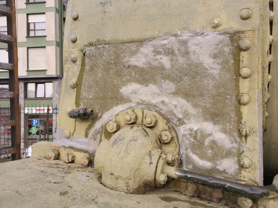 Estado en el que se encontraba el cuerpo de esta locomotora.