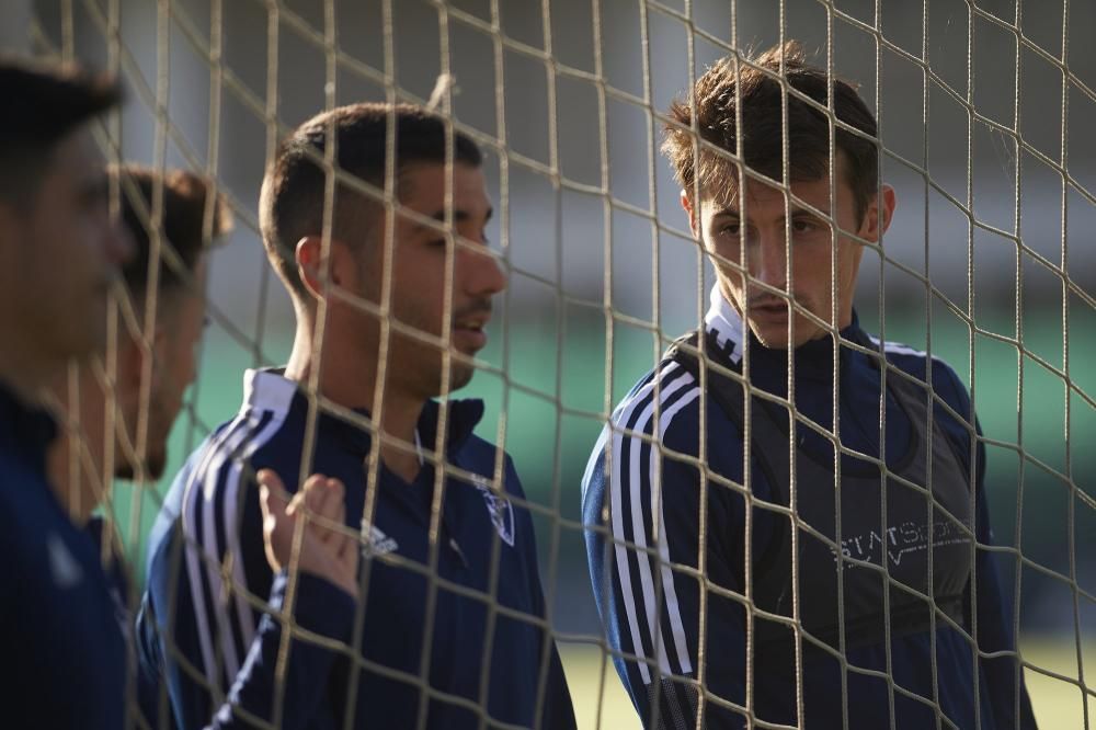 Entrenamiento de Osasuna en Tajonar