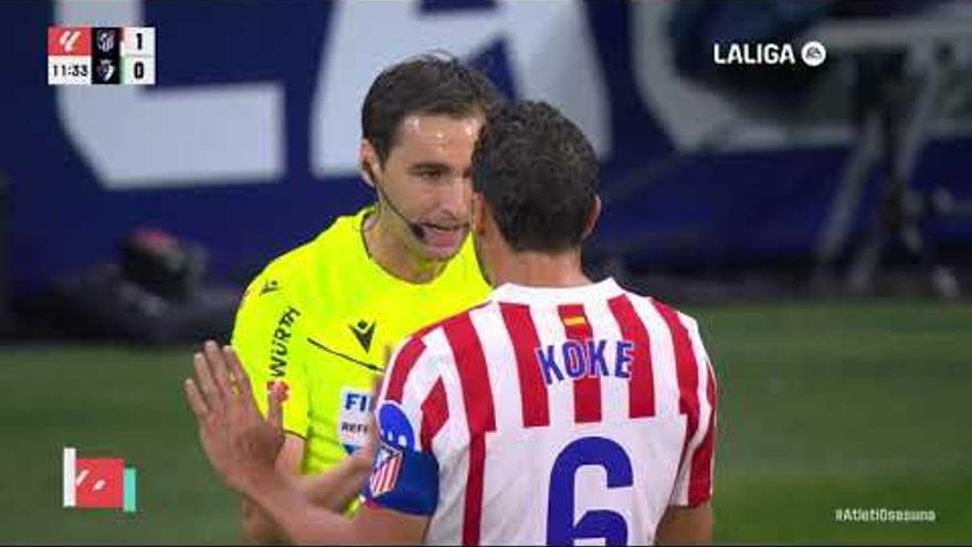 Vídeo resumen del Atlético de Madrid - Osasuna: gol y mejores jugadas