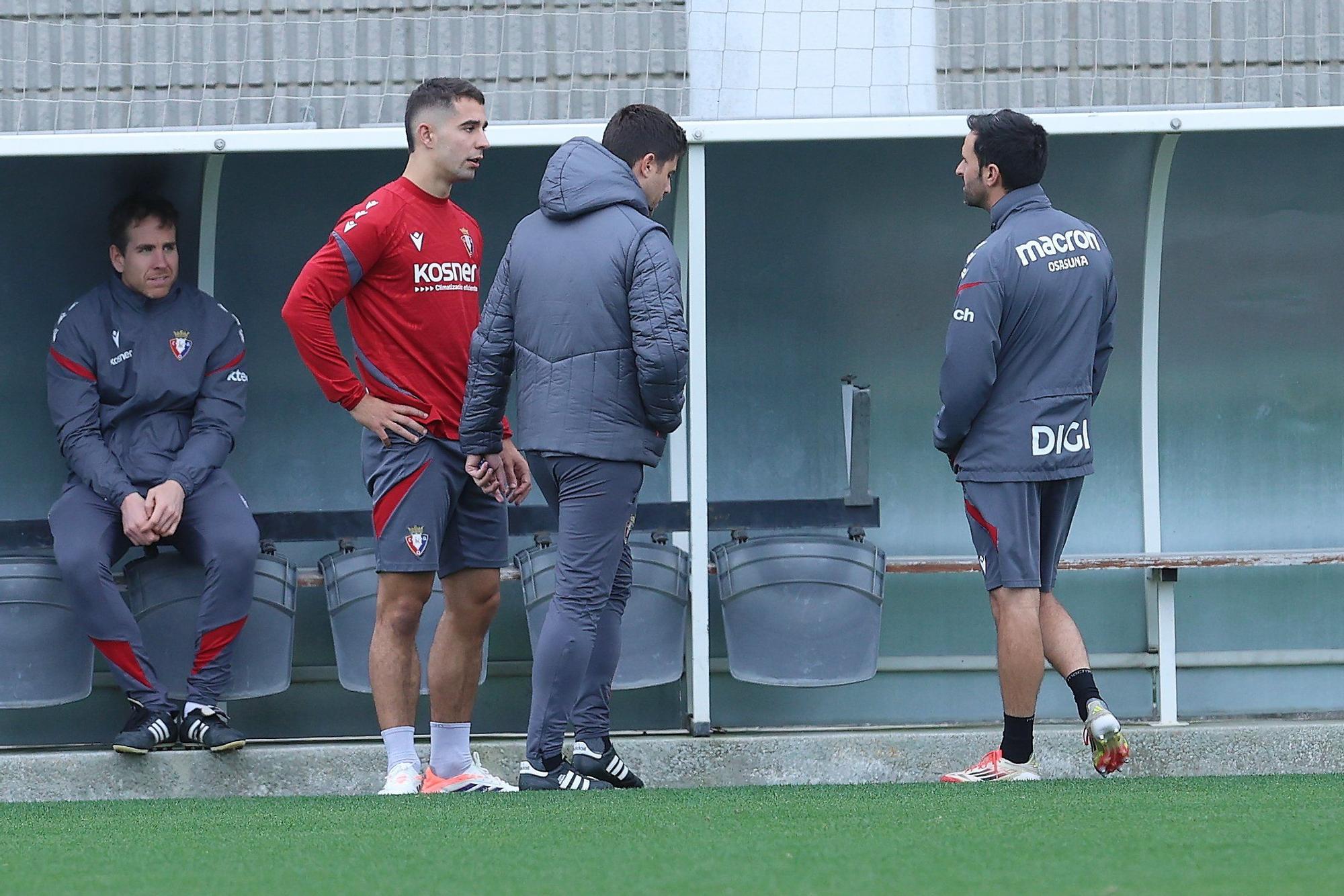 Fotos del entrenamiento de Osasuna de este 13 de noviembre