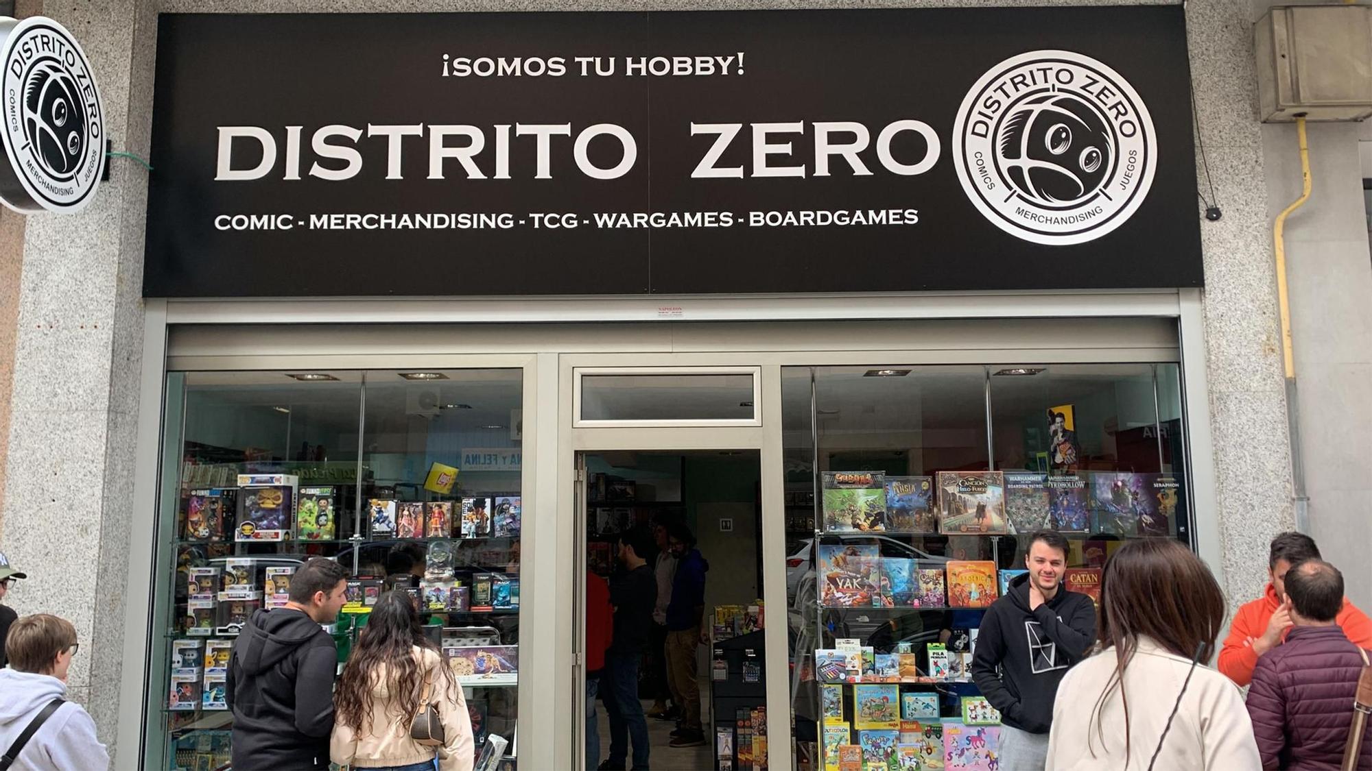 Fachada de una de las tiendas de Distrito Zero