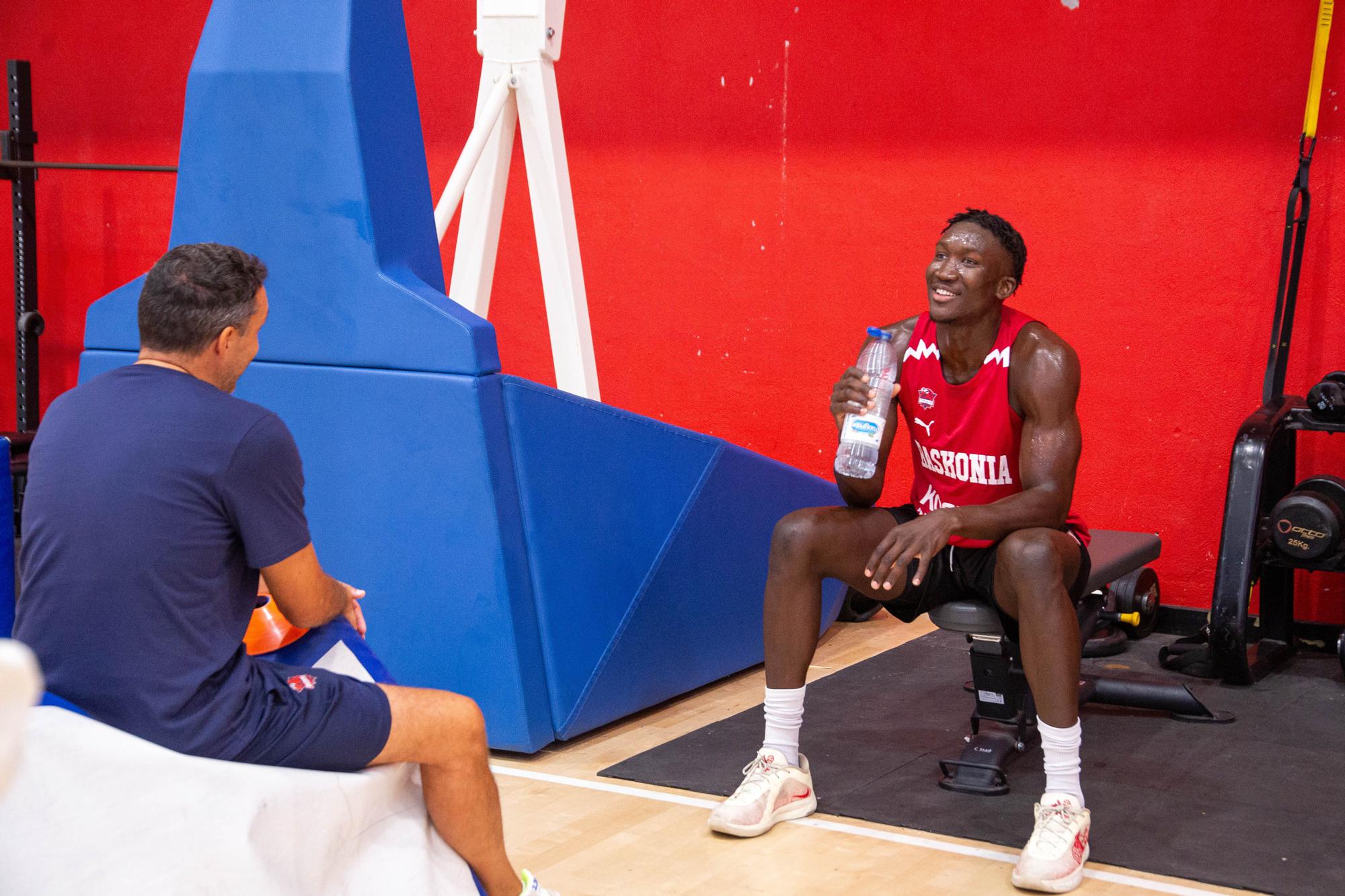 El nuevo Baskonia, en marcha
