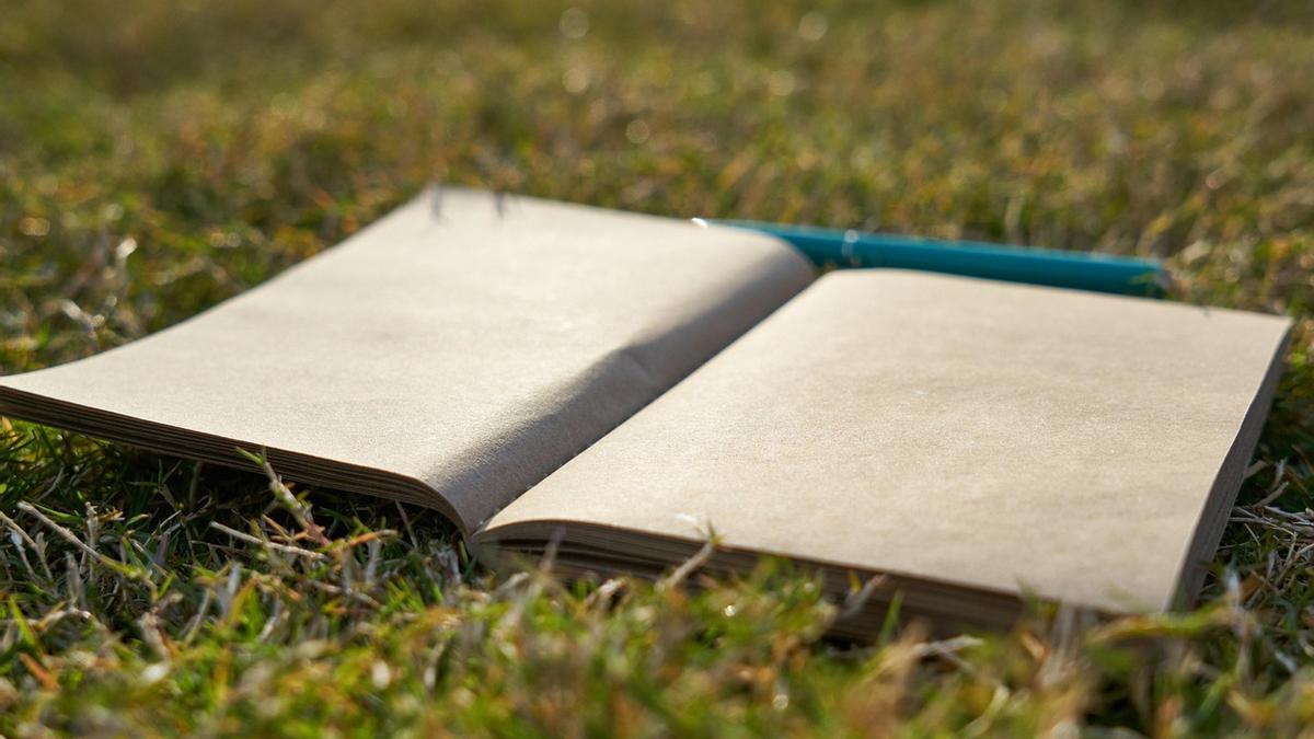 Un cuaderno en blanco
