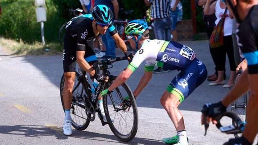 Porte recibe una sanción de dos minutos tras ser auxiliado por Clarke