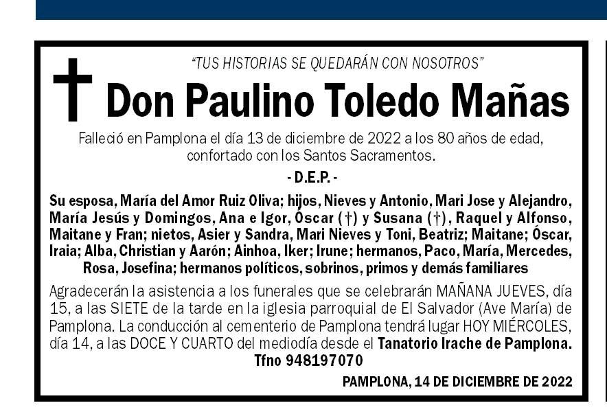 Paulino Toledo Mañas