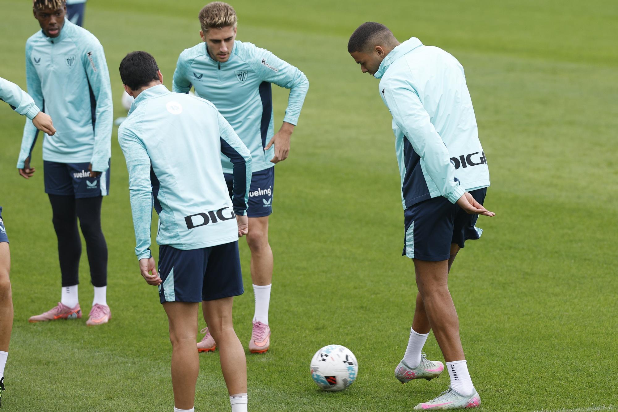 El Athletic prepara el partido ante el Rayo Vallecano