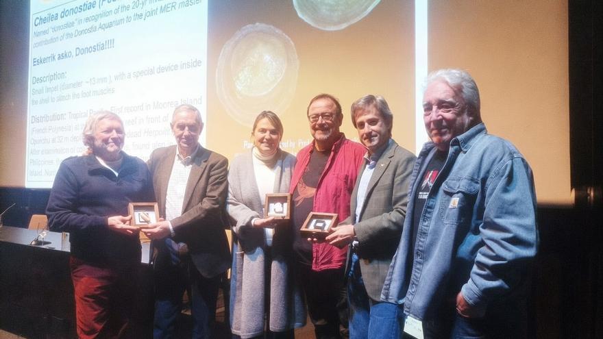 Un nuevo molusco encontrado en la Polinesia lleva el nombre de Donostia