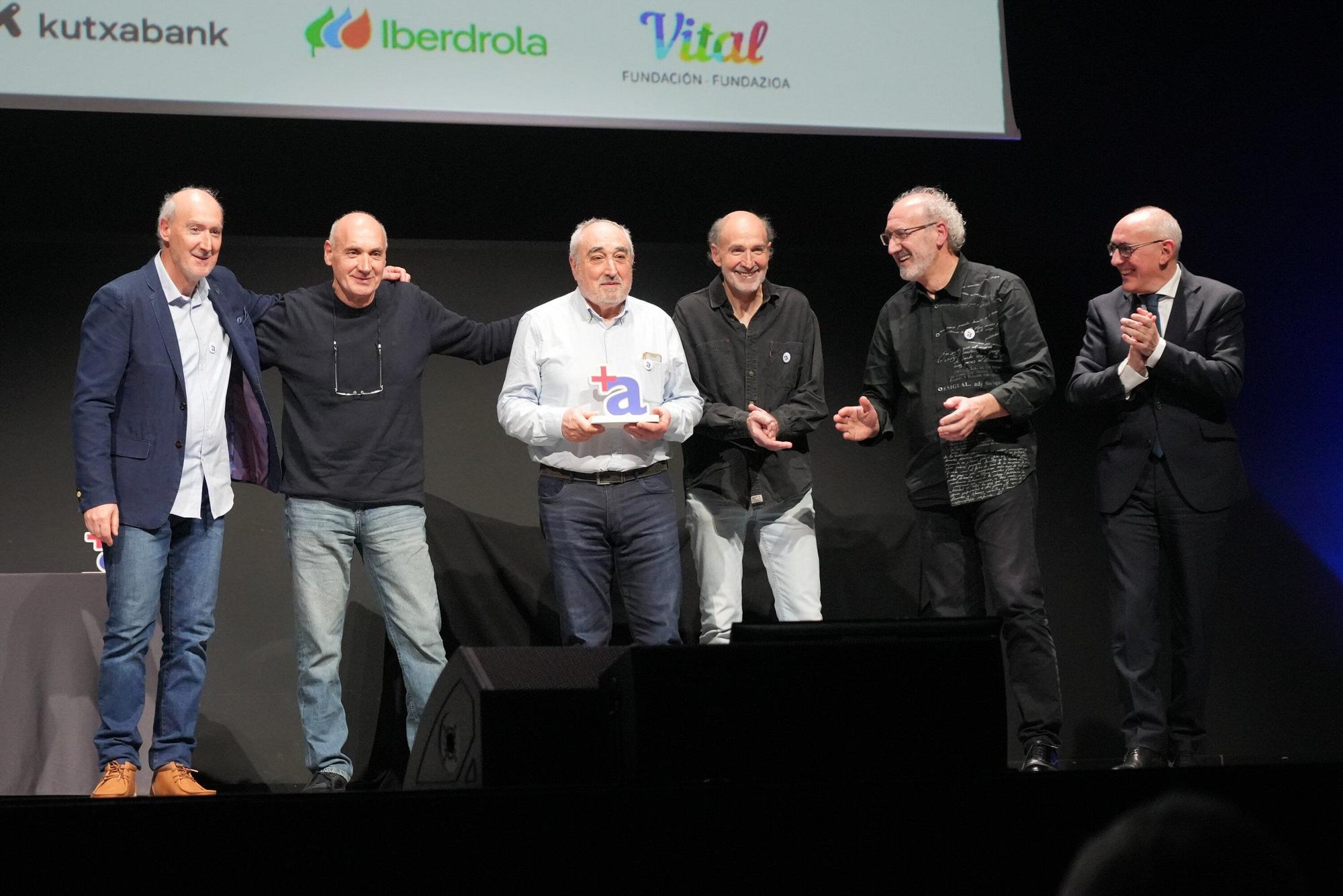 En imágenes: Así ha sido la entrega de los Premios +Álava Sariak