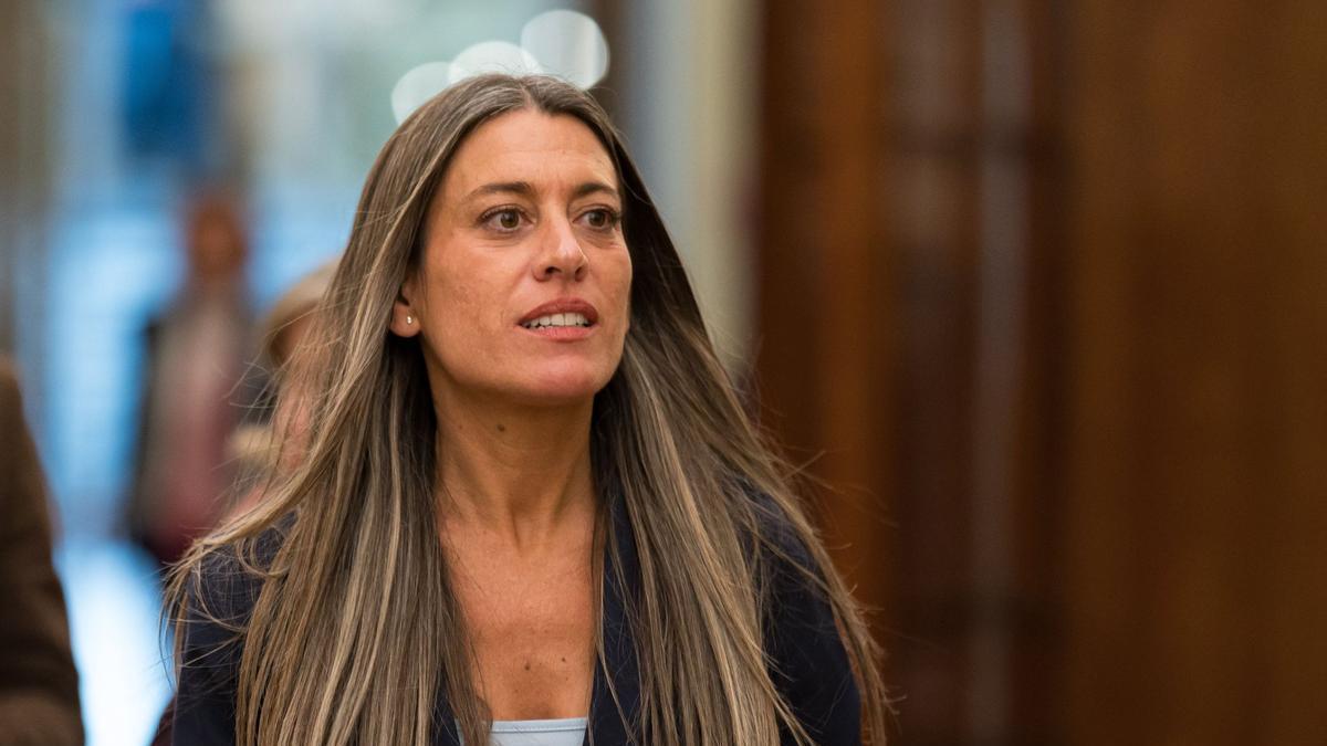 La diputada de Junts Miriam Nogueras.