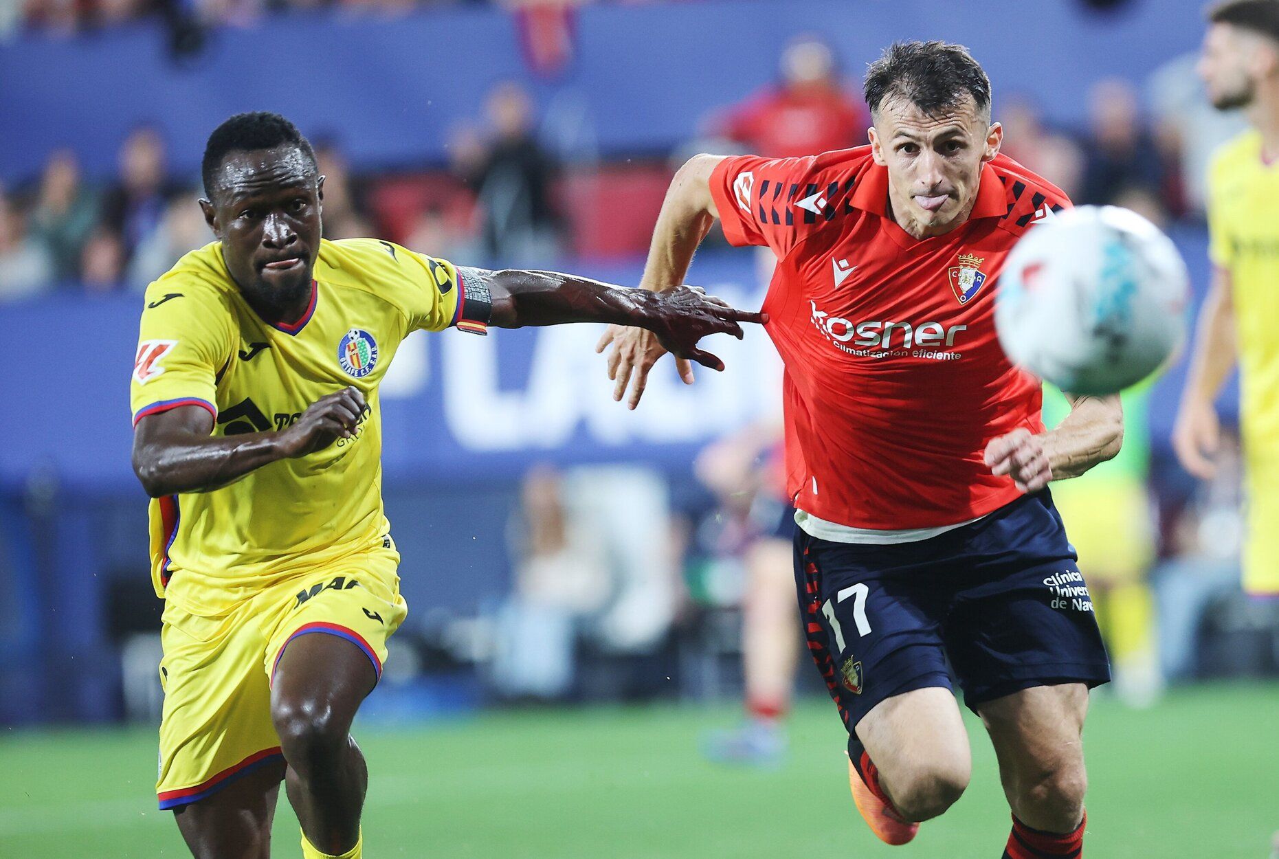 Fotos del Osasuna-Getafe en El Sadar