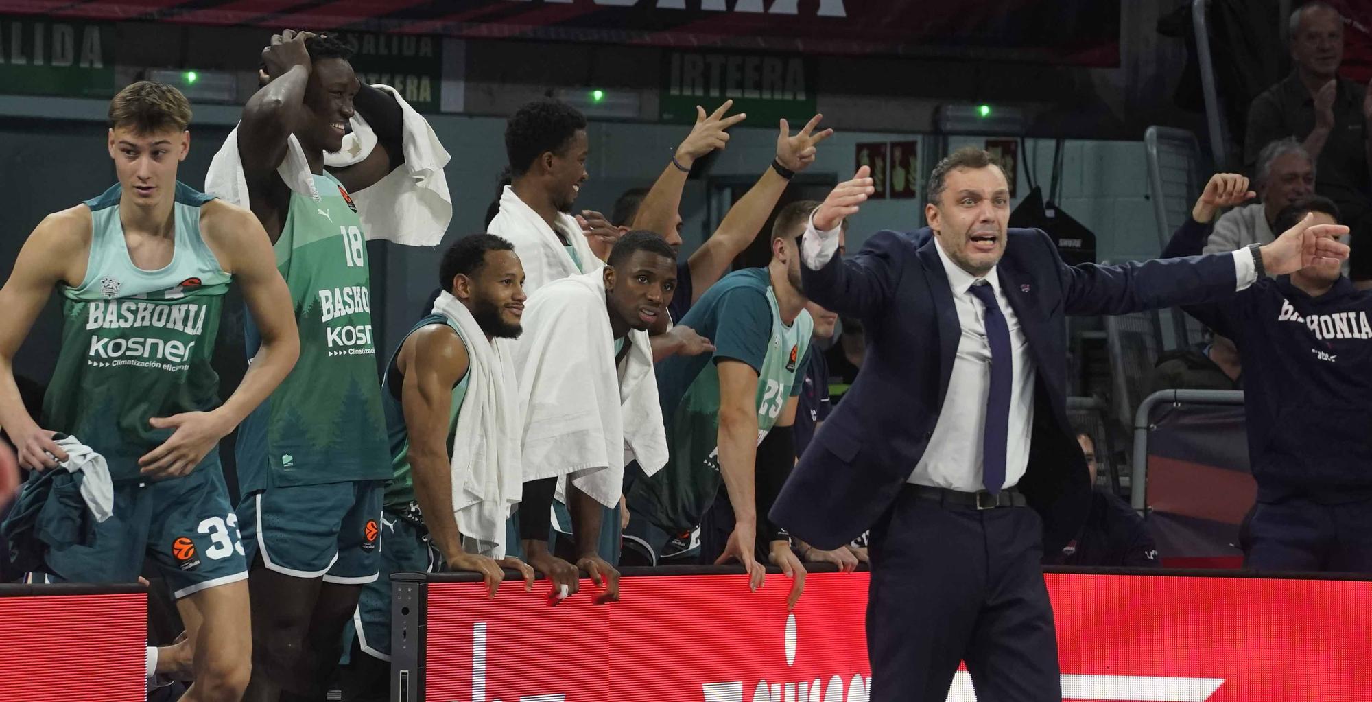 Las mejores imáganes del Baskonia 86-75 Anadolu Efes