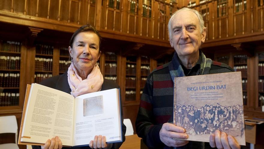 ‘Begi urdin bat’, un libro para entender la historia y el legado de los Caldereros en Donostia