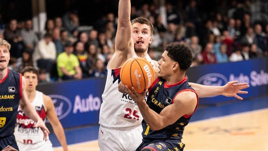 El 1x1 del Baskonia contra el Andorra: Frisch, en línea ascendente