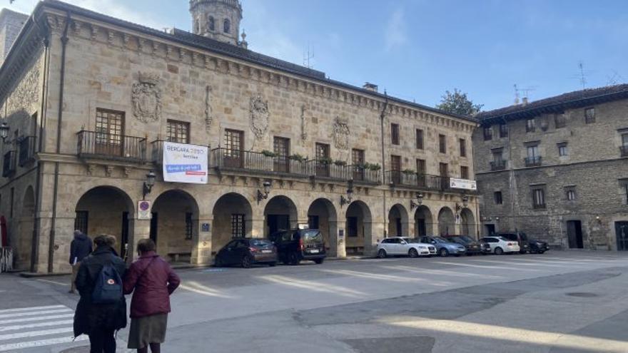 Imagen del edificio consistorial de Bergara.