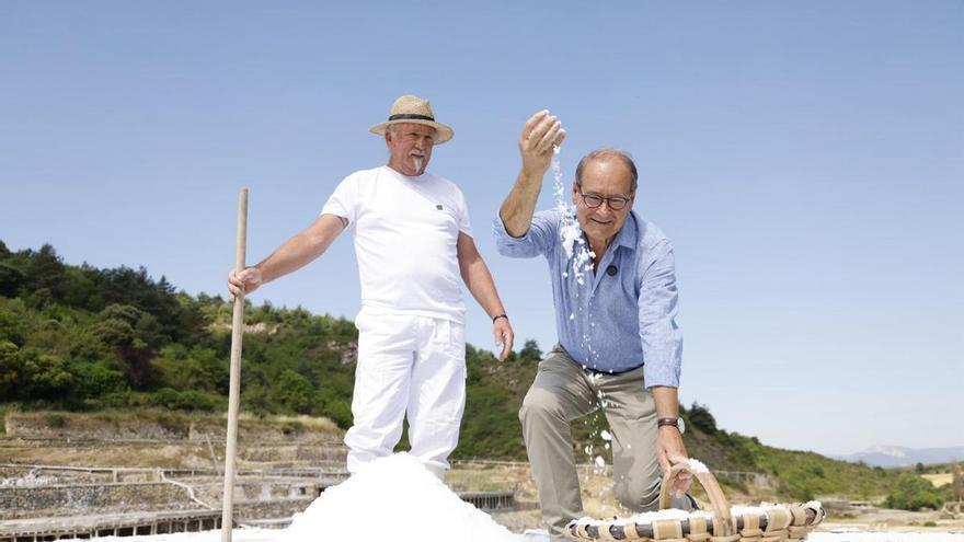 El chef Hilario Arbelaitz es el nuevo embajador de la sal del Valle Salado
