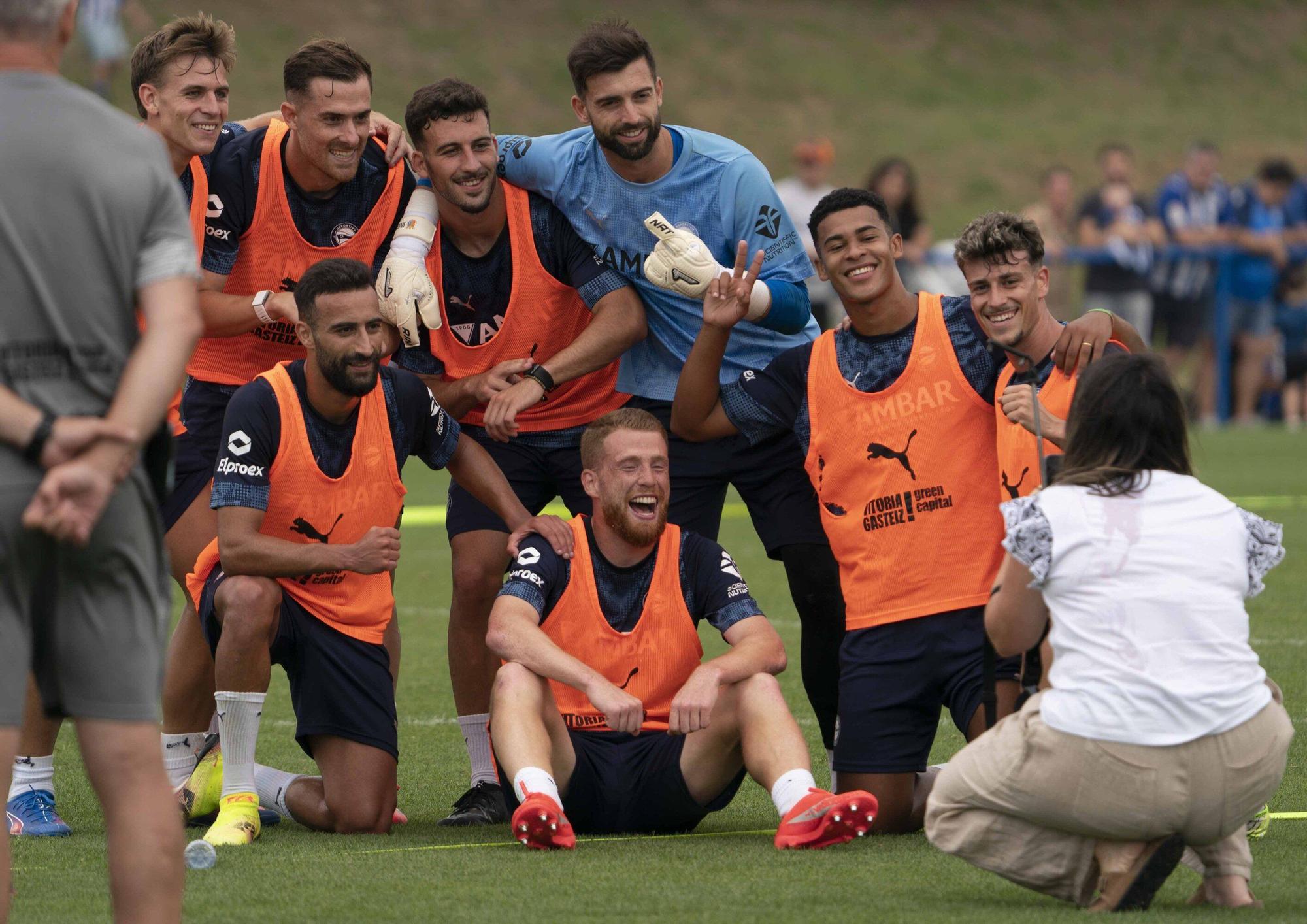 En imágenes: Una afición entregada al Alavés