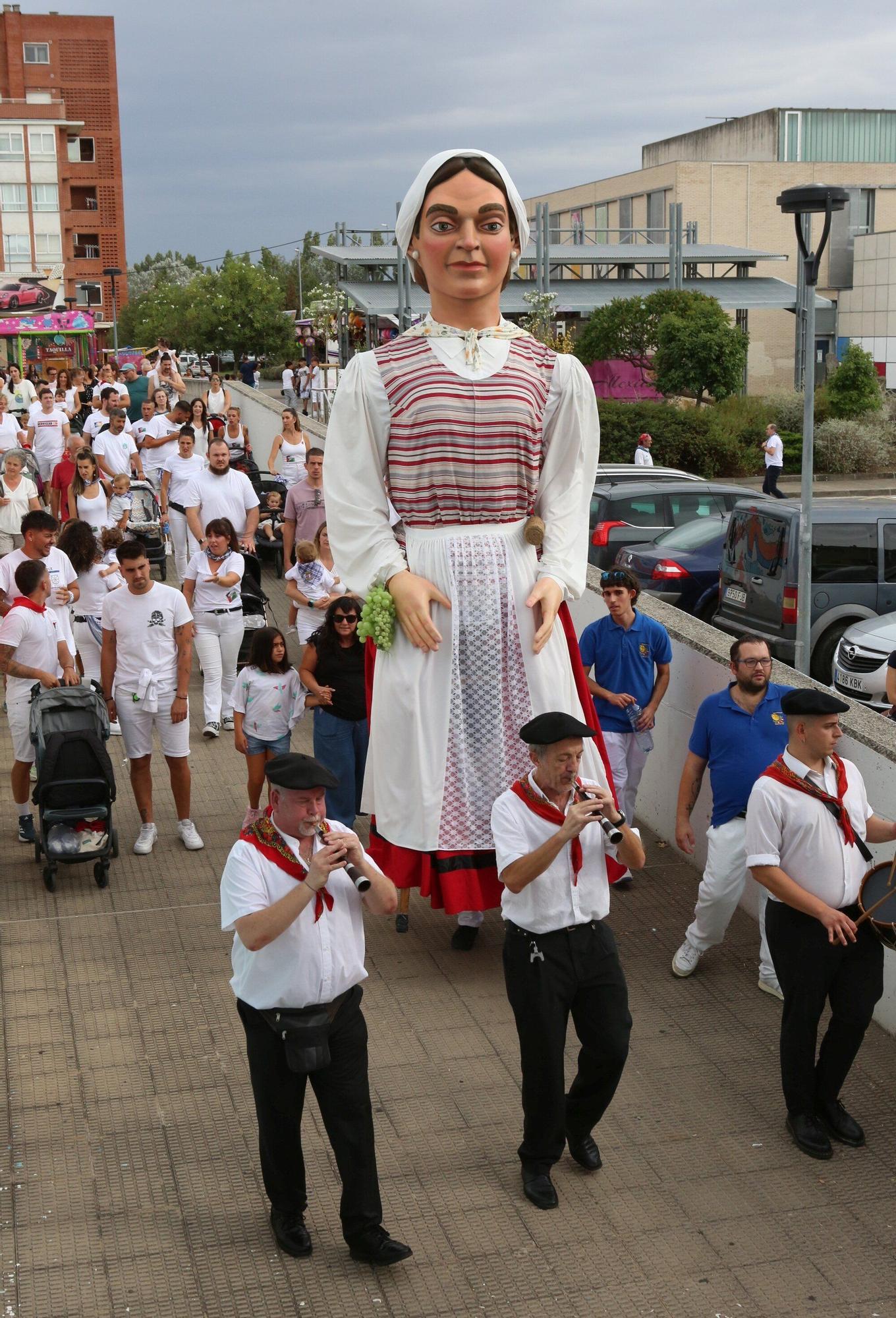 Fotos del chupinazo de Berriozar