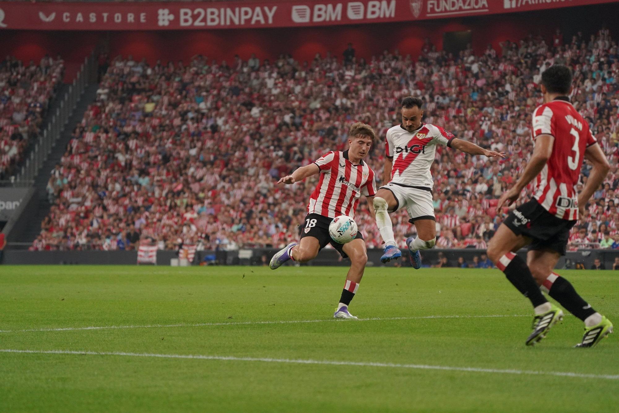 El Athletic - Rayo Vallecano, en imágenes