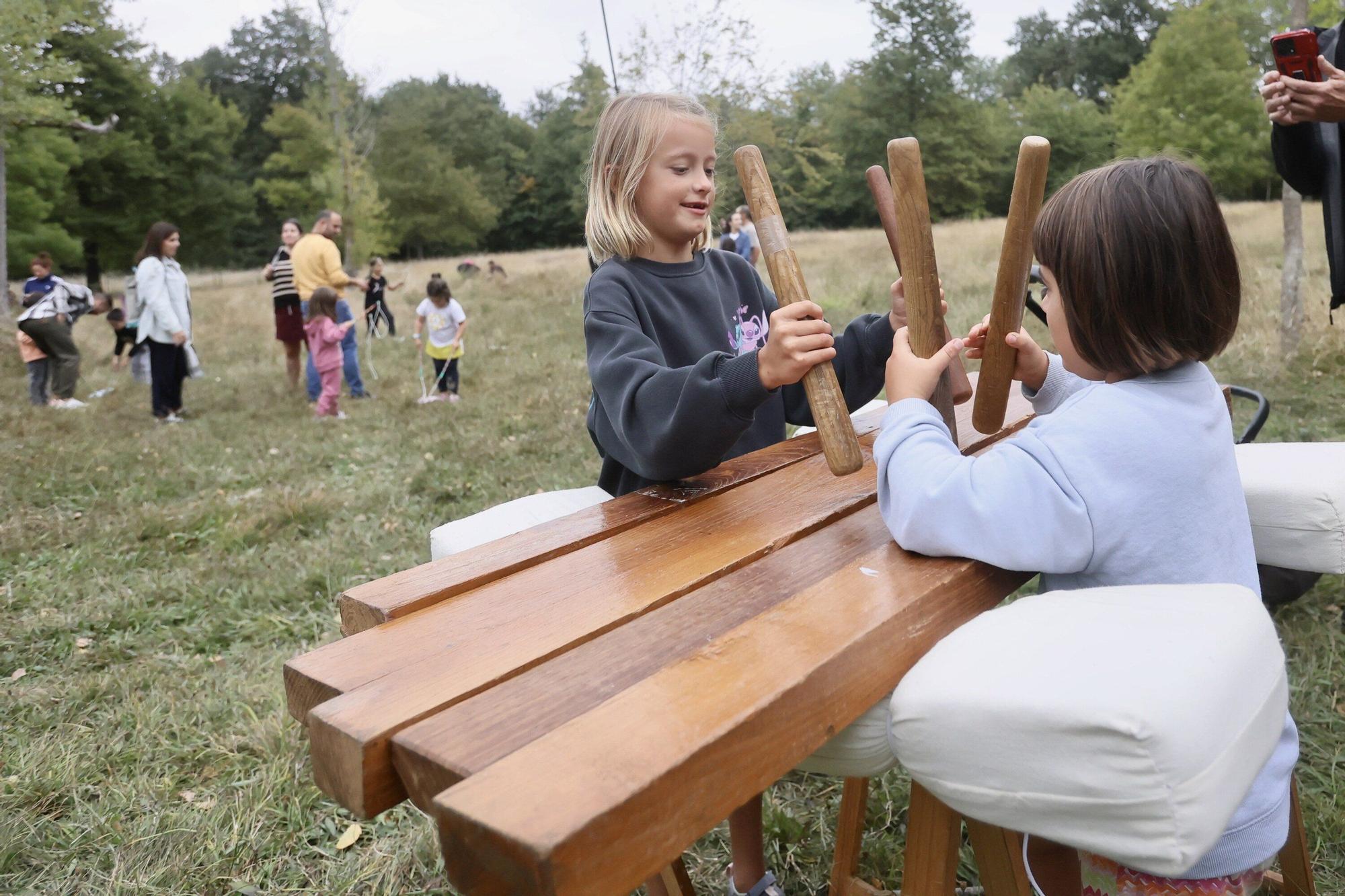 En imágenes: Las campas de Olarizu se llenan de fiesta