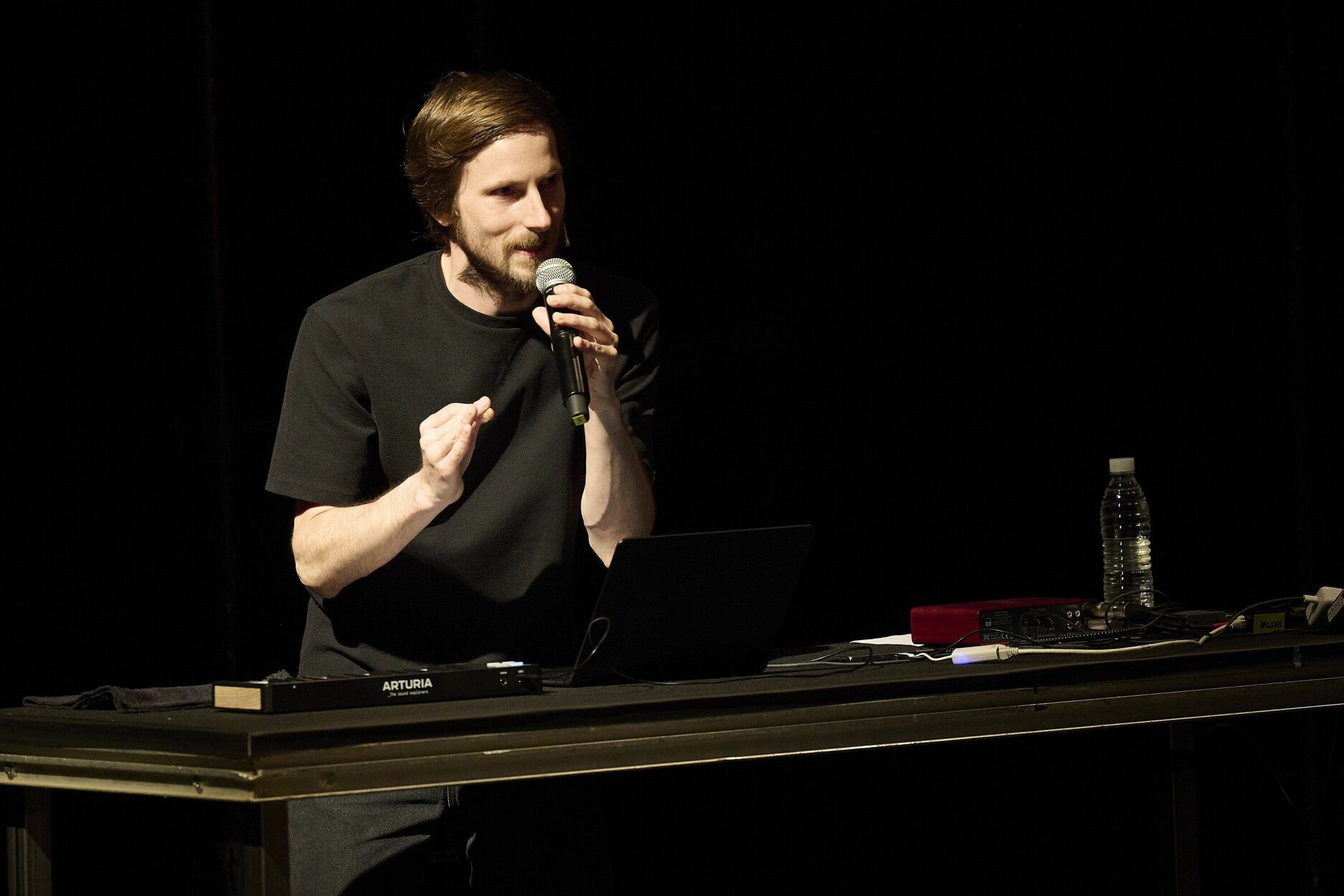Imágenes de la representación de 'De Nao Albert y Marcel Borràs' en el Festival de Teatro de Olite