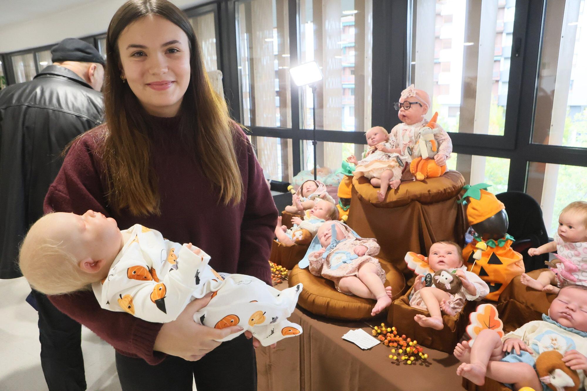 En imágenes: Llega a Vitoria-Gasteiz la tercera exposición de bebés Reborn