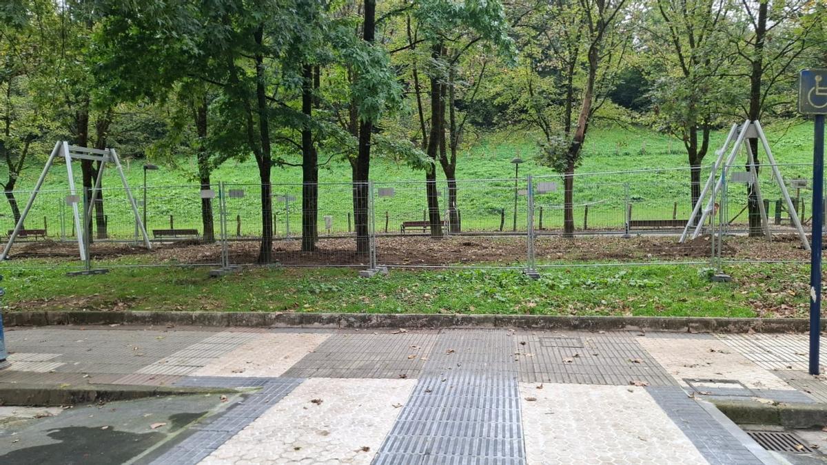 Emplazamiento de la tirolina