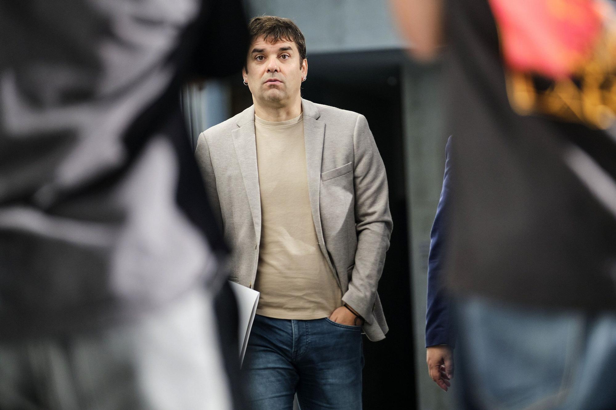 Mesa de Junta y Portavoces del Parlamento de Navarra, este lunes 6 de octubre