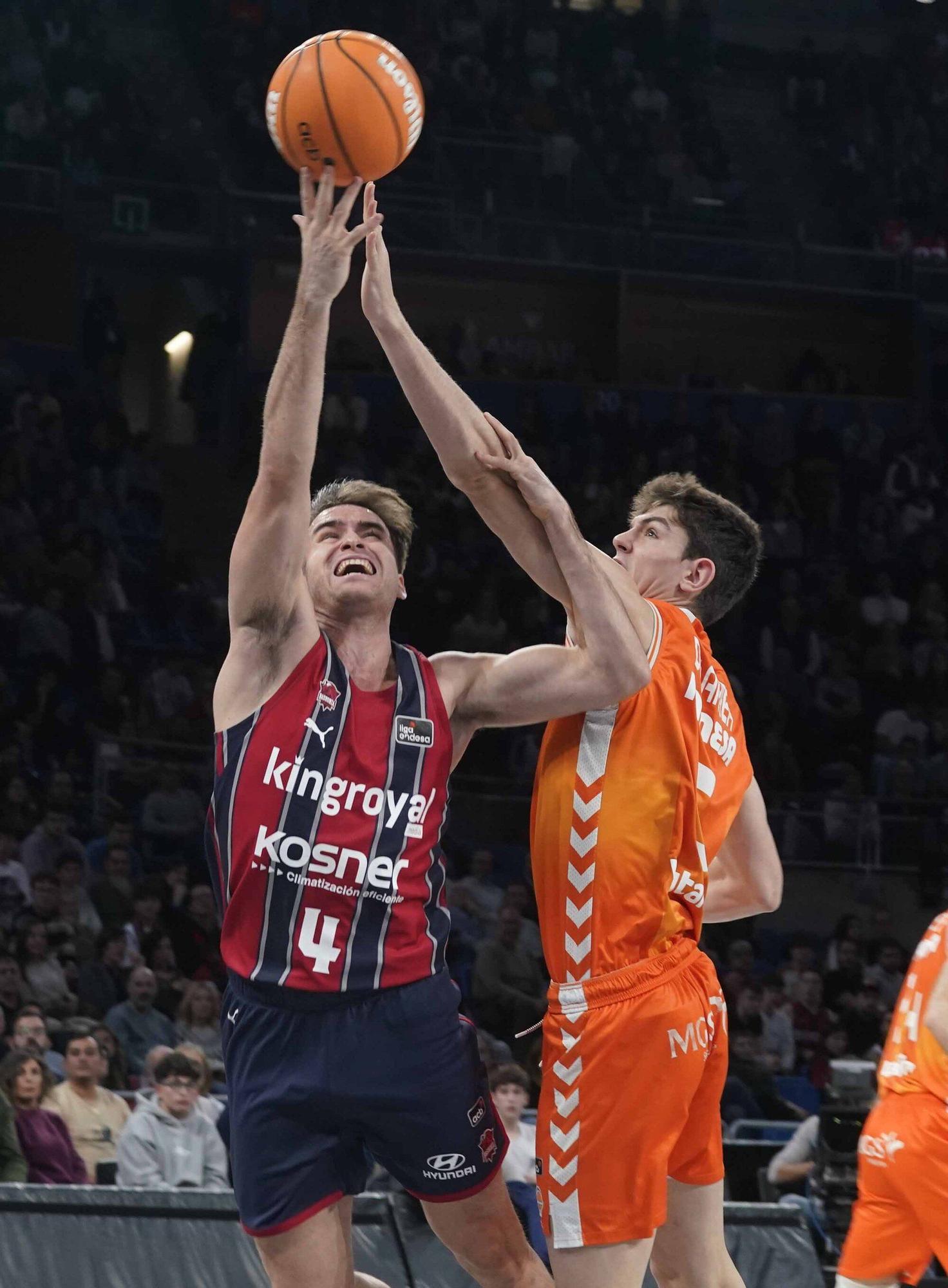 En imágenes: Derrota del Baskonia ante el Valencia Basket