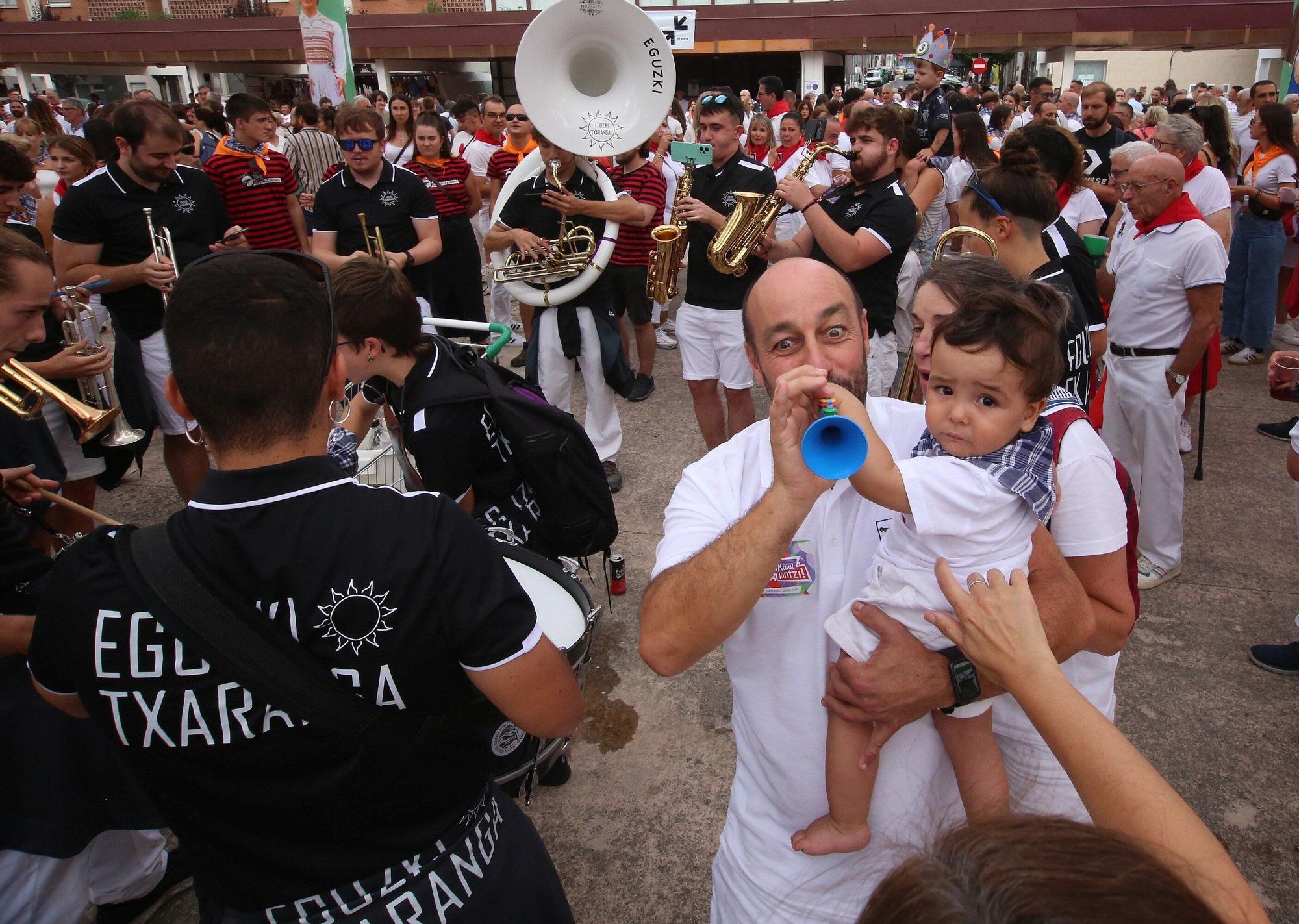 Fotos del chupinazo de Berriozar